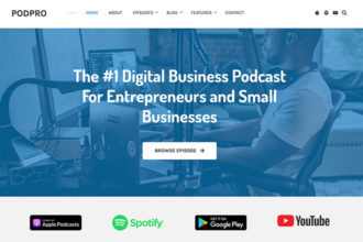 PodPro: Our New WordPress Theme for Podcasts